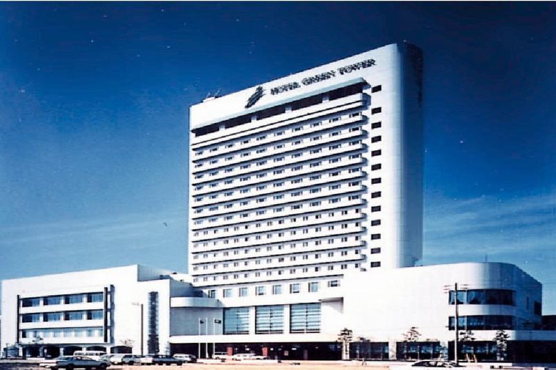 Hotel Green Tower Makuhari Chiba Exterior foto